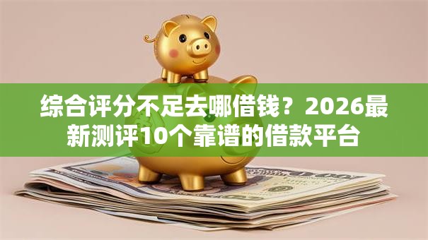 综合评分不足去哪借钱？2026最新测评10个靠谱的借款平台