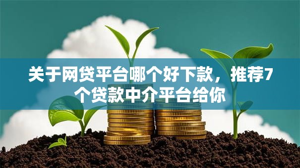 关于网贷平台哪个好下款，推荐7个贷款中介平台给你