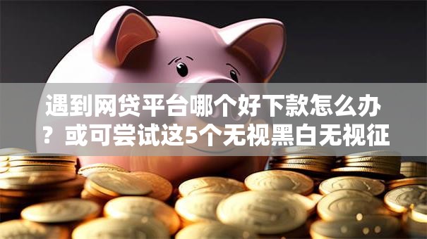 遇到网贷平台哪个好下款怎么办？或可尝试这5个无视黑白无视征信申请就下款的平台
