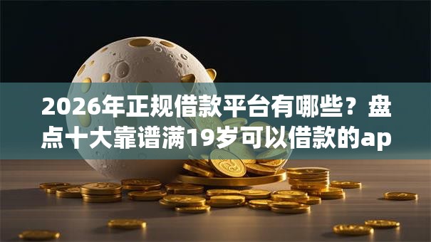 2026年正规借款平台有哪些？盘点十大靠谱满19岁可以借款的app