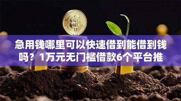 急用钱哪里可以快速借到能借到钱吗？1万元无门槛借款6个平台推荐