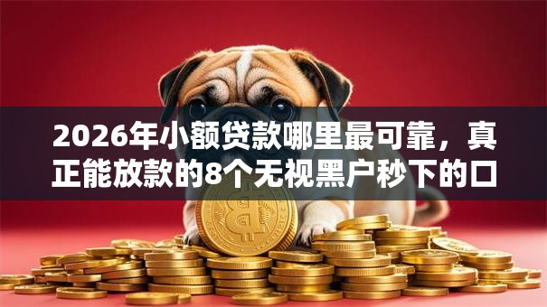 2026年小额贷款哪里最可靠，真正能放款的8个无视黑户秒下的口子推荐