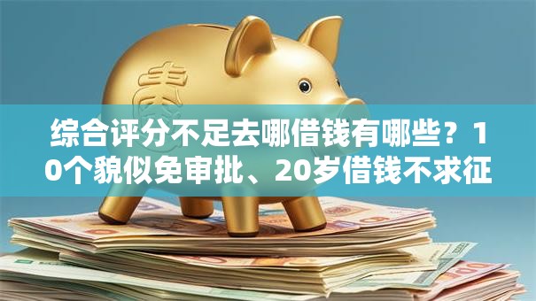 综合评分不足去哪借钱有哪些?10个貌似免审批、20岁借钱不求征信速借软件合集 综合评分不足去哪借钱有哪些?10个貌似免审批、20岁借钱不求征信速借软件合集
