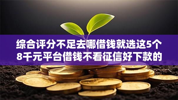 综合评分不足去哪借钱就选这5个8千元平台借钱不看征信好下款的