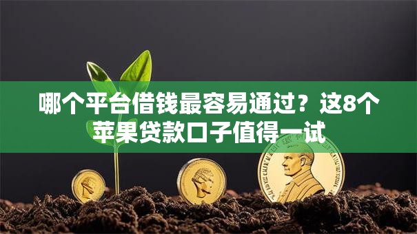 哪个平台借钱最容易通过？这8个苹果贷款口子值得一试