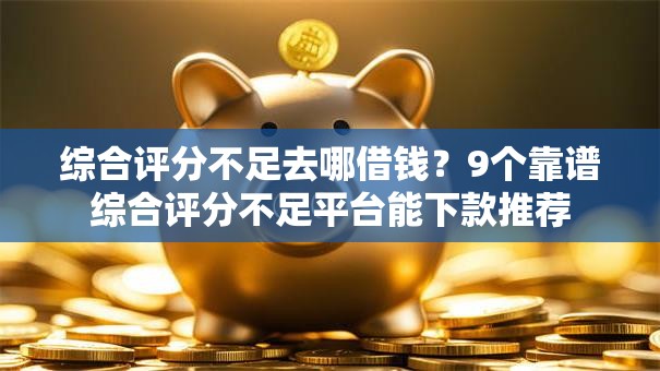 综合评分不足去哪借钱？9个靠谱综合评分不足平台能下款推荐