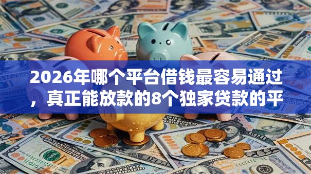 2026年哪个平台借钱最容易通过，真正能放款的8个独家贷款的平台推荐