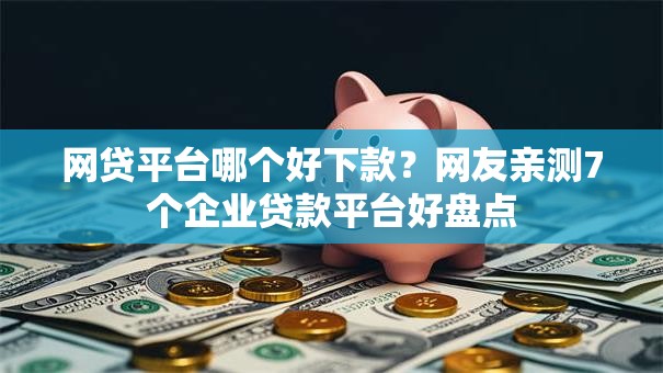 网贷平台哪个好下款？网友亲测7个企业贷款平台好盘点