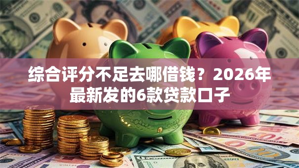 综合评分不足去哪借钱？2026年最新发的6款贷款口子